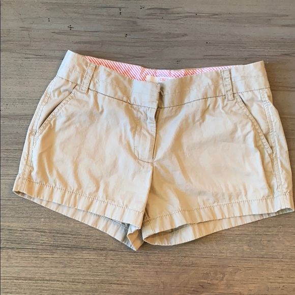 J. Crew Pants - J Crew Khaki Chino shorts size 4